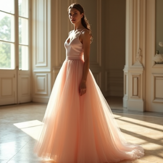 Women's Voluminous Tulle Skirt