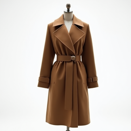 Women's Wide Lapel Tailored Coat