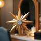 Women's Metallic Star Brooch