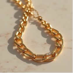 Women's Minimal Gold Chain Necklace