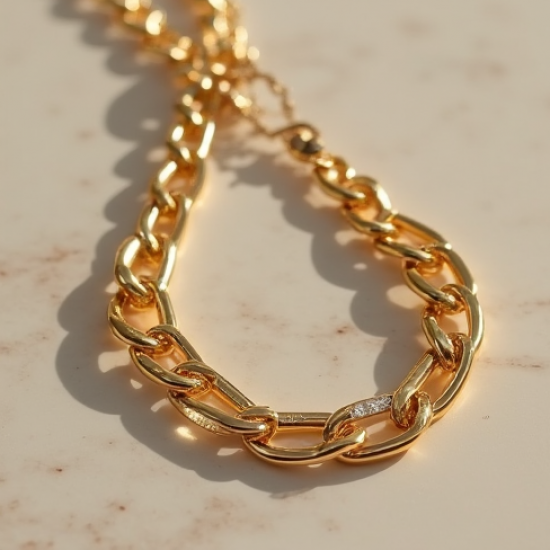 Women's Minimal Gold Chain Necklace