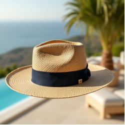 Wide Brim Straw Hat