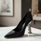 Women's Twisted Heel Pointed Toe
