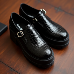 Women's Croc Mary Jane Thick Sole