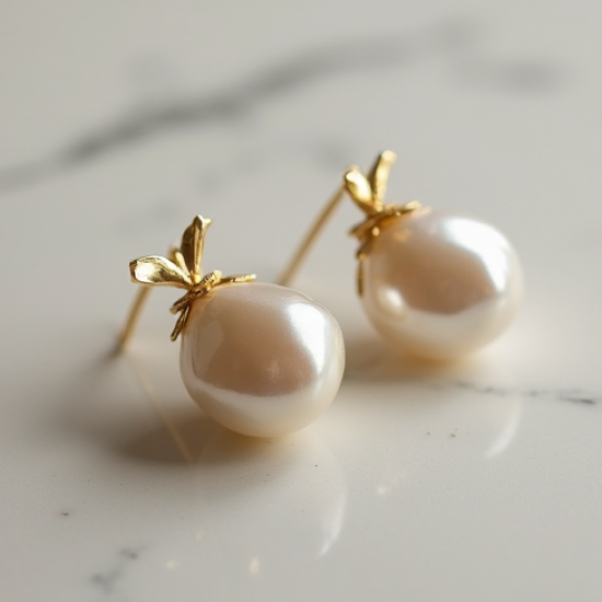 Women's Pearl Drop Earrings