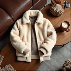 Women's Oversized Teddy Bomber