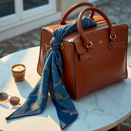 Women's Silk Square Scarf