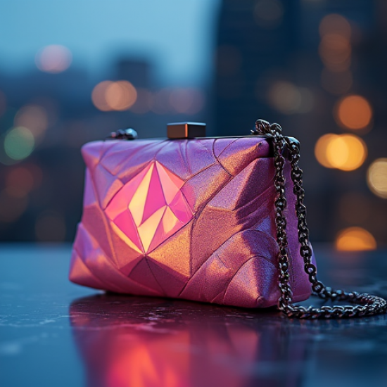 Women's Iridescent Clutch