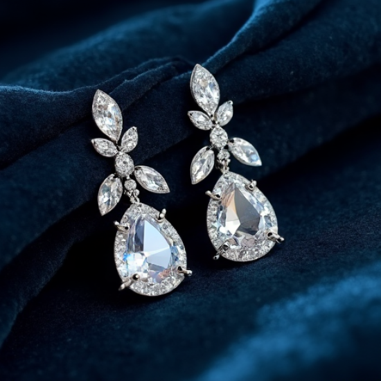 Crystal Drop Earrings