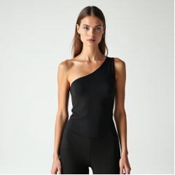 Women's Diagonal Shoulder Tank