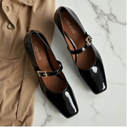 Women's Block Heel Mary Jane