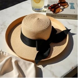 Women's Bow Wide Brim Hat