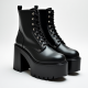 Women's Platform Chunky Heel Boot
