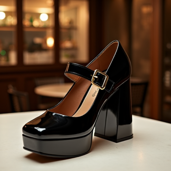 Women's Platform Mary Jane Pump