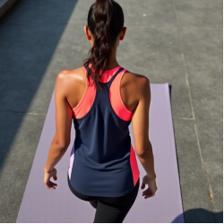 Women's Colour Blocked Tank