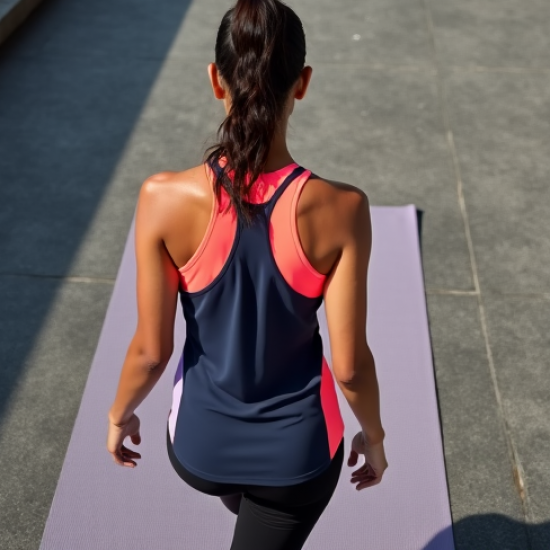 Women's Colour Blocked Tank