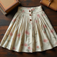 Women's Vintage Bookish Midi Skirt