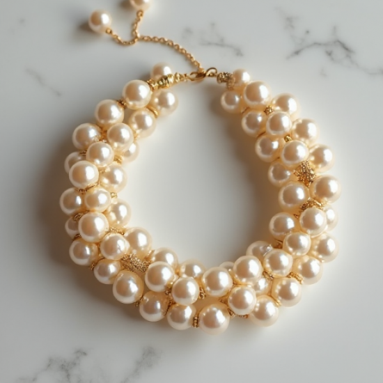 Women's Pearl Layered Bracelet