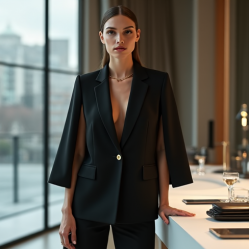 Women's Structured Shoulder Cape