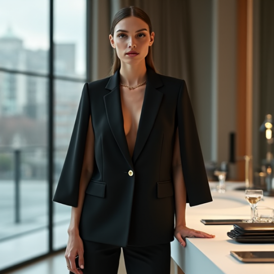 Women's Structured Shoulder Cape