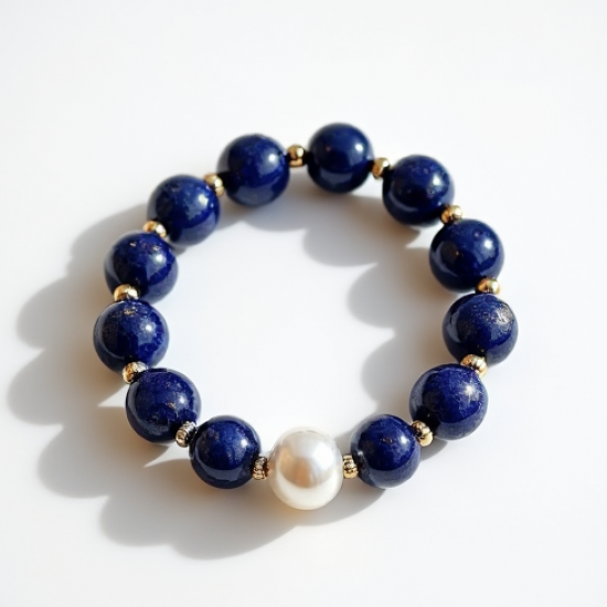 Women's Mixed Pearl & Bead Bracelet