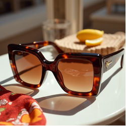 Women's Giant Square Shades