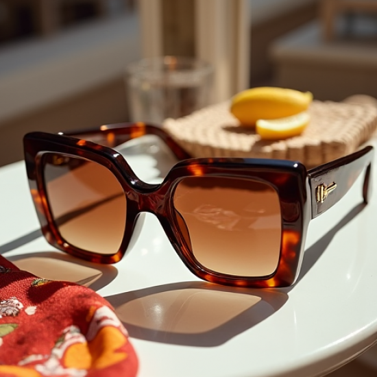 Women's Giant Square Shades