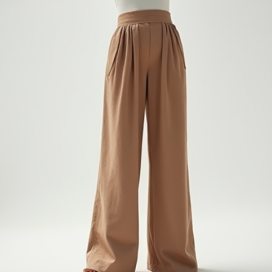 Women's Casual High Waist Wide Pants