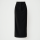Women's Soft High Waist Straight Skirt