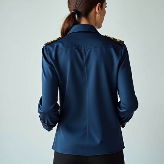 Women's Tailored Shoulder Button-Down