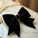 Women's Velvet Hair Clip Bow