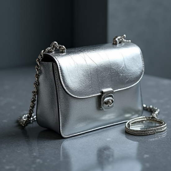 Women's Foil Finish Crossbody