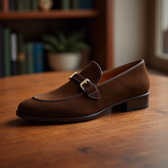 Women's Suede Mary Jane Loafer