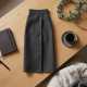 Women's Comfort High Waist Straight Skirt