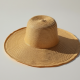 Women's Metallic Wide Brim Hat
