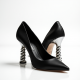 Women's Twisted Heel Pointed Toe