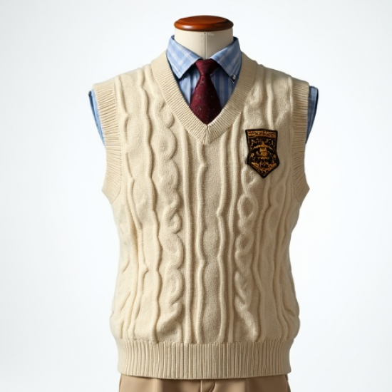 Women's College Crest Knit Vest
