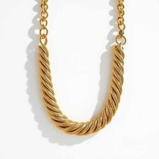 Women's Chunky Rope Chain Necklace