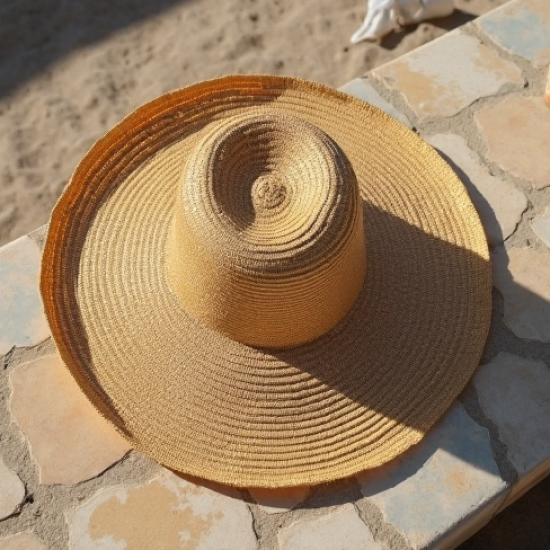 Women's Metallic Wide Brim Hat