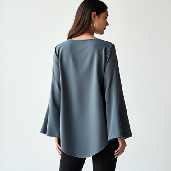 Women's Slouchy One-Shoulder Shirt