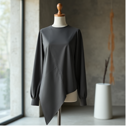 Women's Geometric Panel Top