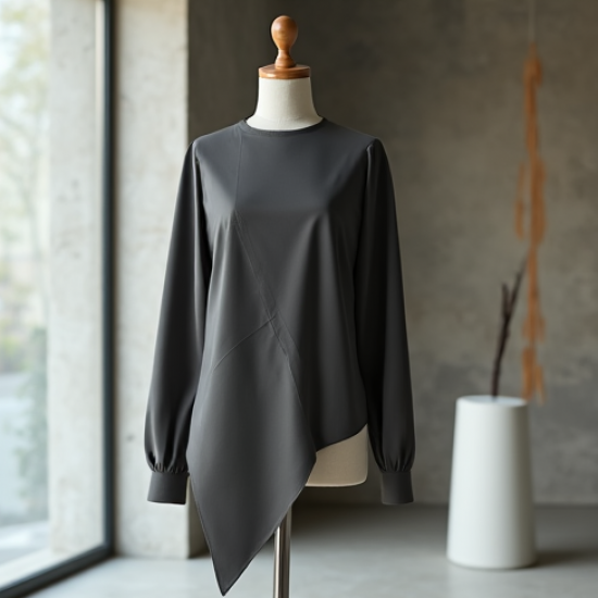 Women's Geometric Panel Top