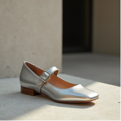 Women's Metallic Mary Jane