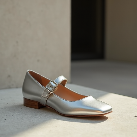 Women's Metallic Mary Jane