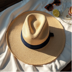 Wide Brim Straw Hat