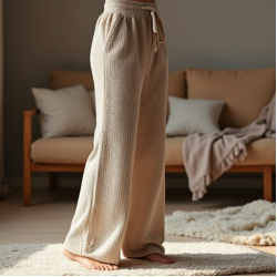Women's Textured Knit Pants
