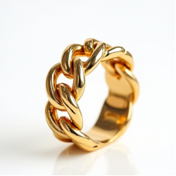 Women's Chunky Chain Cuff Bracelet