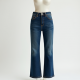 Women's Barrel Leg Cropped Jeans