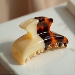 Women's Two-Tone Shark Clip