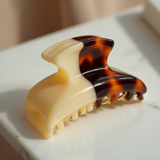 Women's Two-Tone Shark Clip